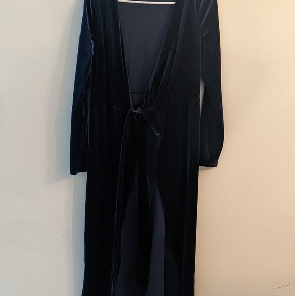 Velvet party dress - Picture 1 of 2